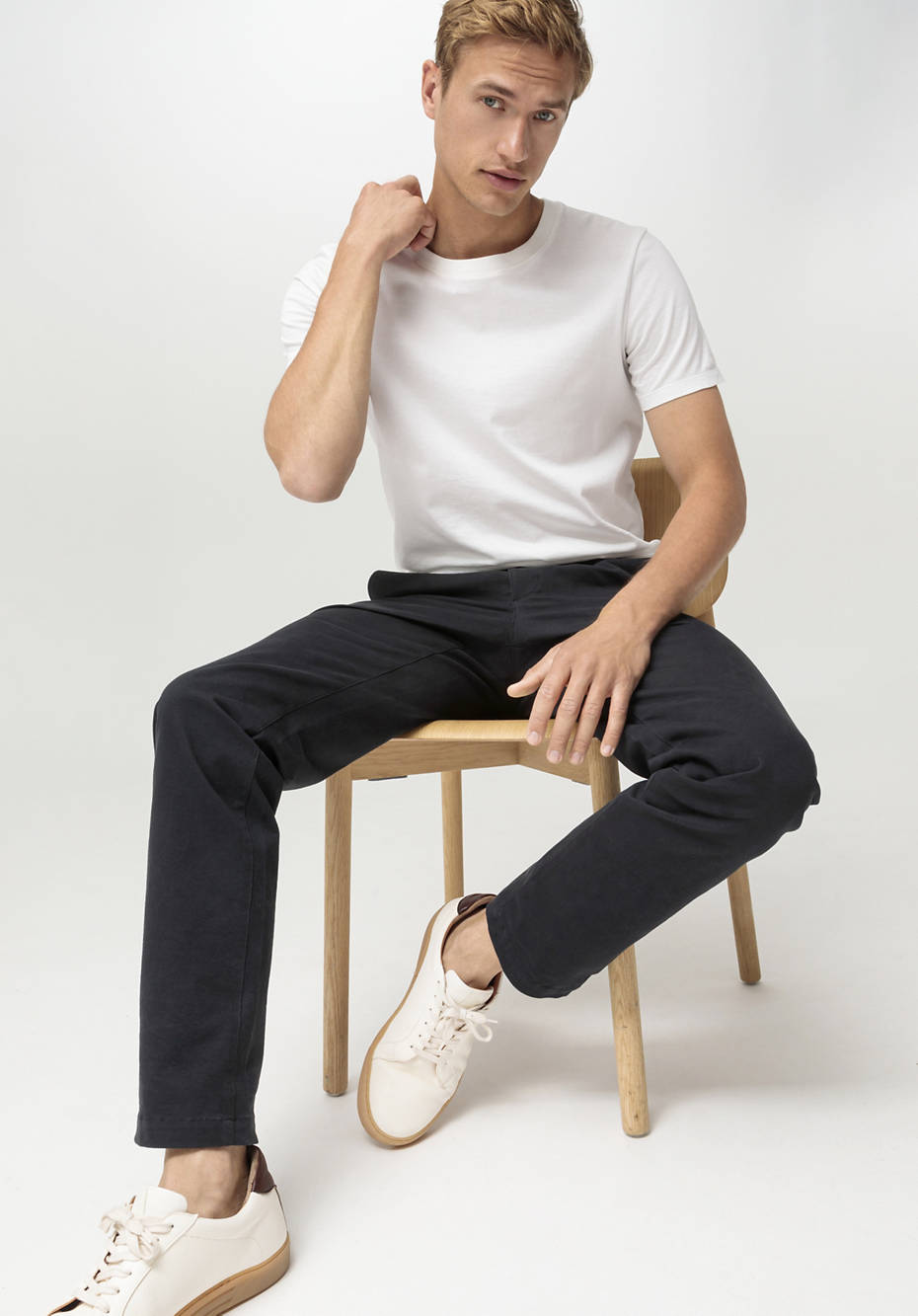 Chino Lenn Regular aus Bio-Baumwolle mit Hanf