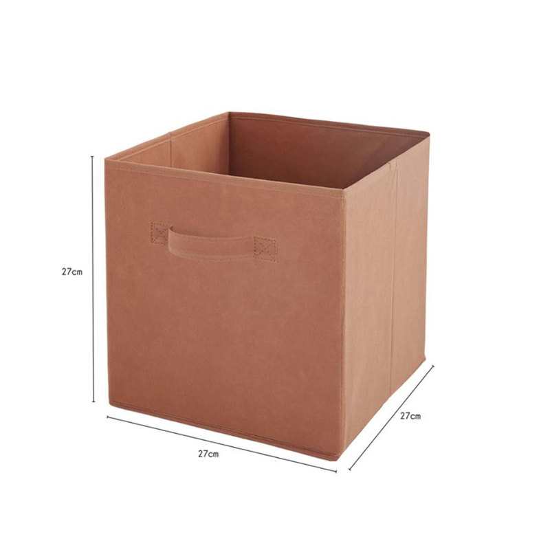Bac de rangement intissé terracota Box and Beyond