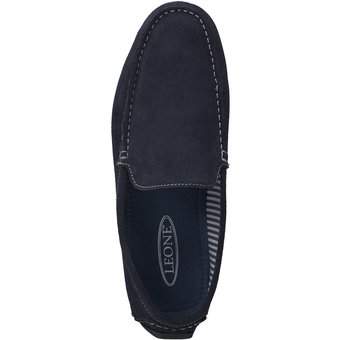 Leone Mokassin in blau