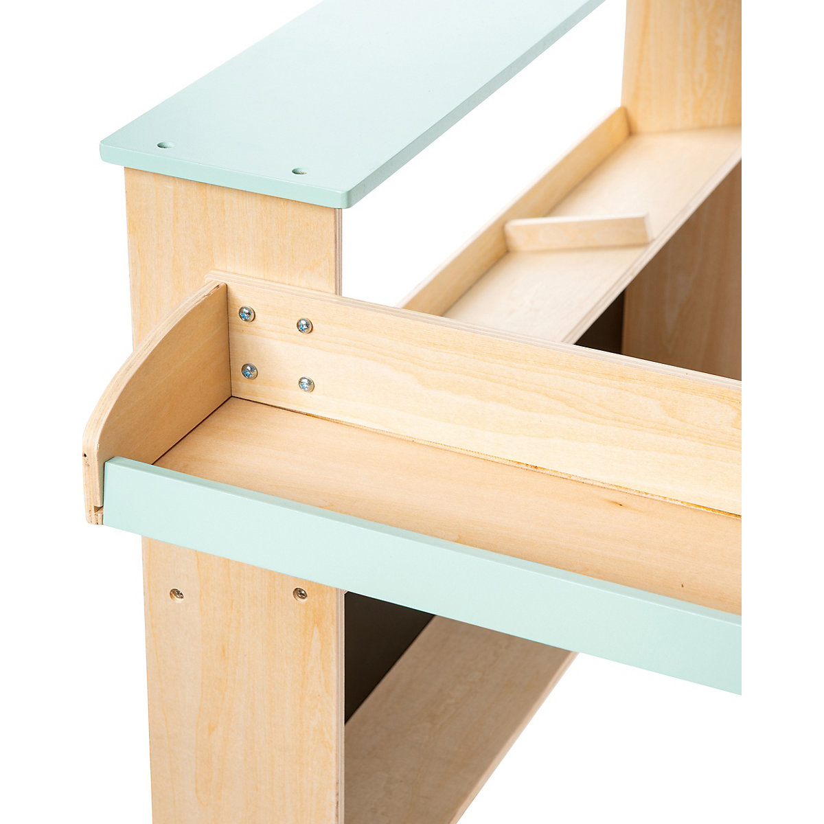 Kaufladen aus Holz, mint