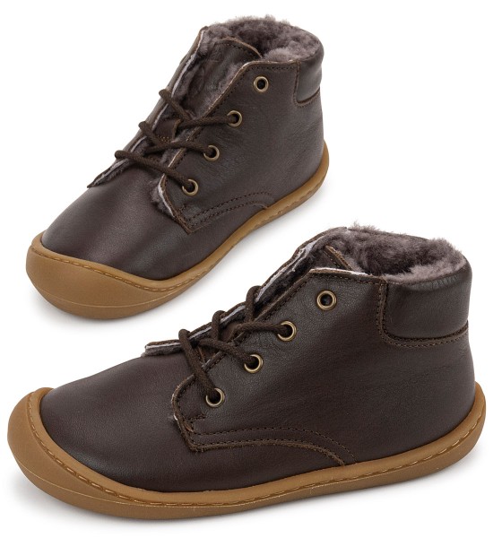 Develab ~ MidCut Schnürschuh Winter ~ Chocolate