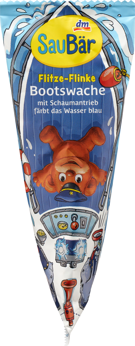 Kinder Badezusatz Flitze-Flinke Bootswache blau, 1 St