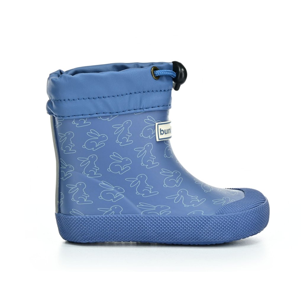 Bundgaard Cover Rabbit Teal Barfuß-Gummistiefel