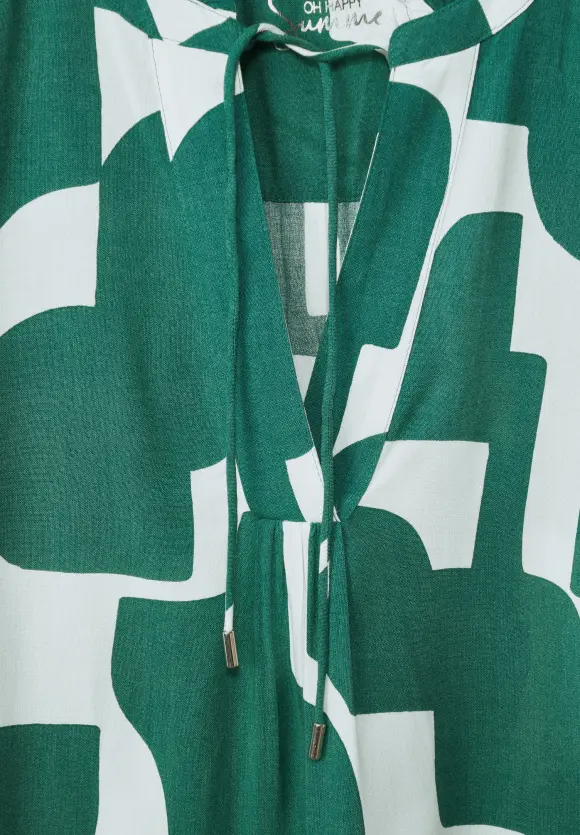 Street One Print Bluse mit 3/4 Ärmel