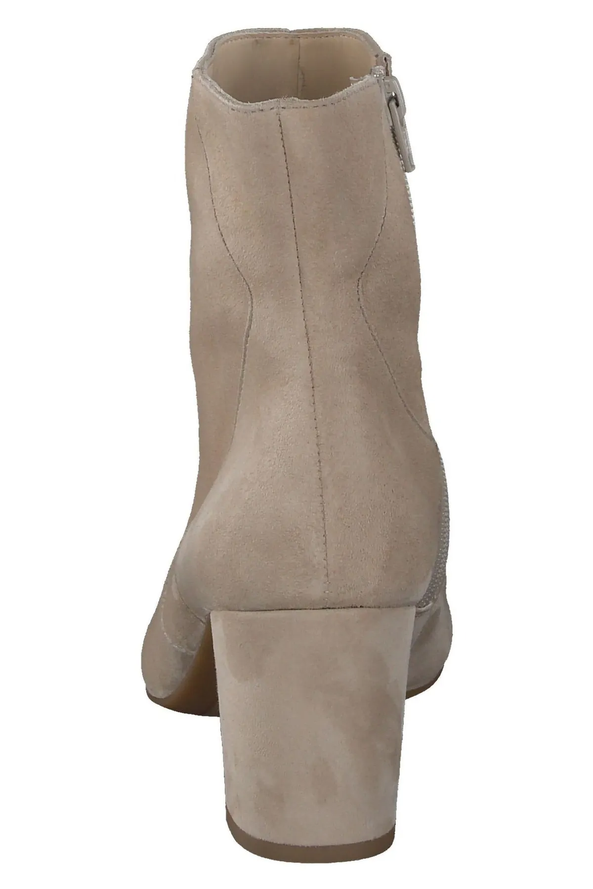 Paul Green  Stiefelette - Beige - Blockabsatz