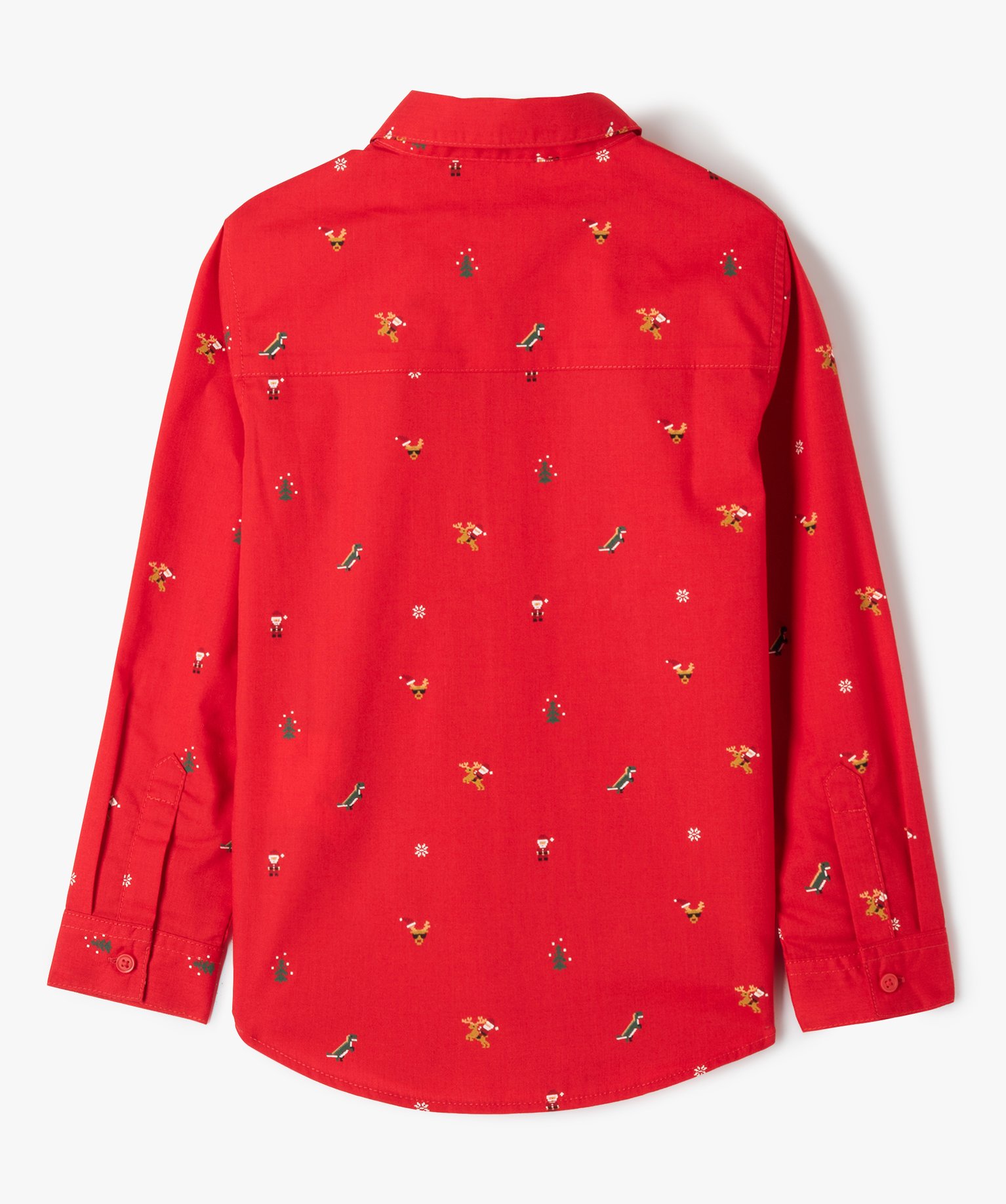 Chemise Garçon à manches longues et n?ud papillon spécia... imprime | GEMO