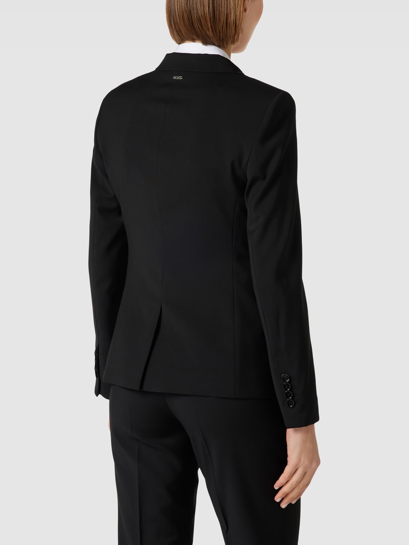 Blazer mit Pattentaschen Modell 'Juleah' in schwarz