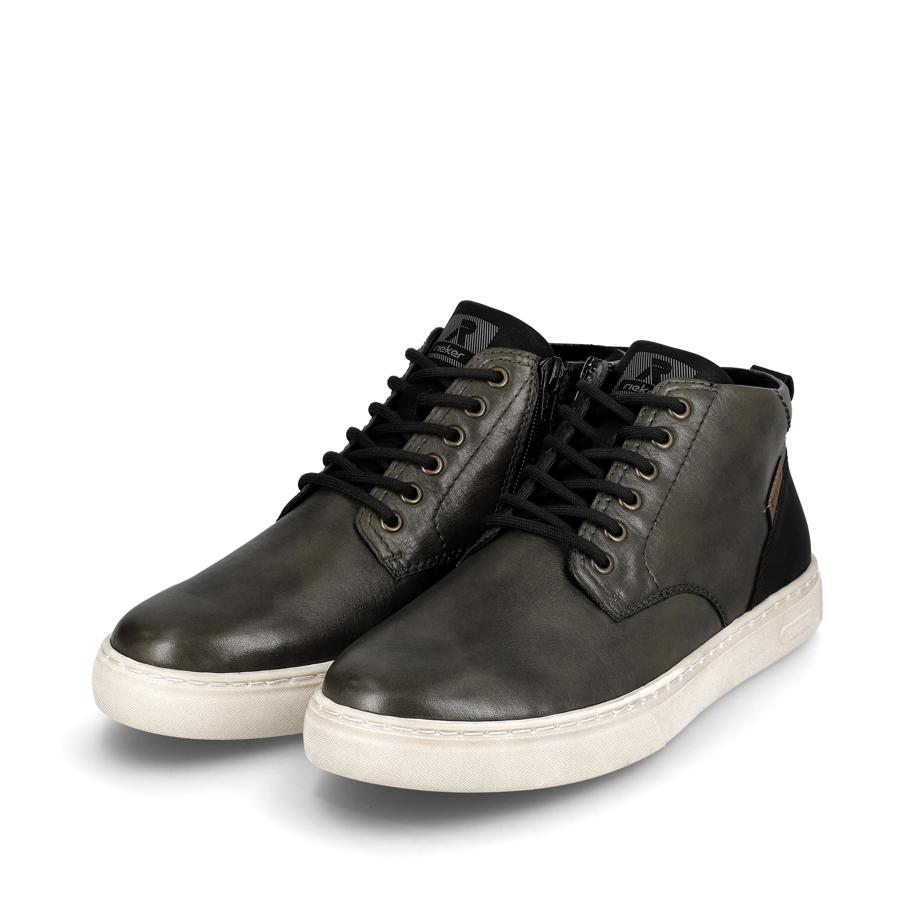Rieker Herren Sneaker High quartz grey