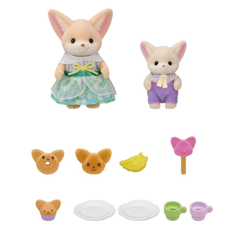 5698 Le pique nique de la famille Fennec Sylvanian