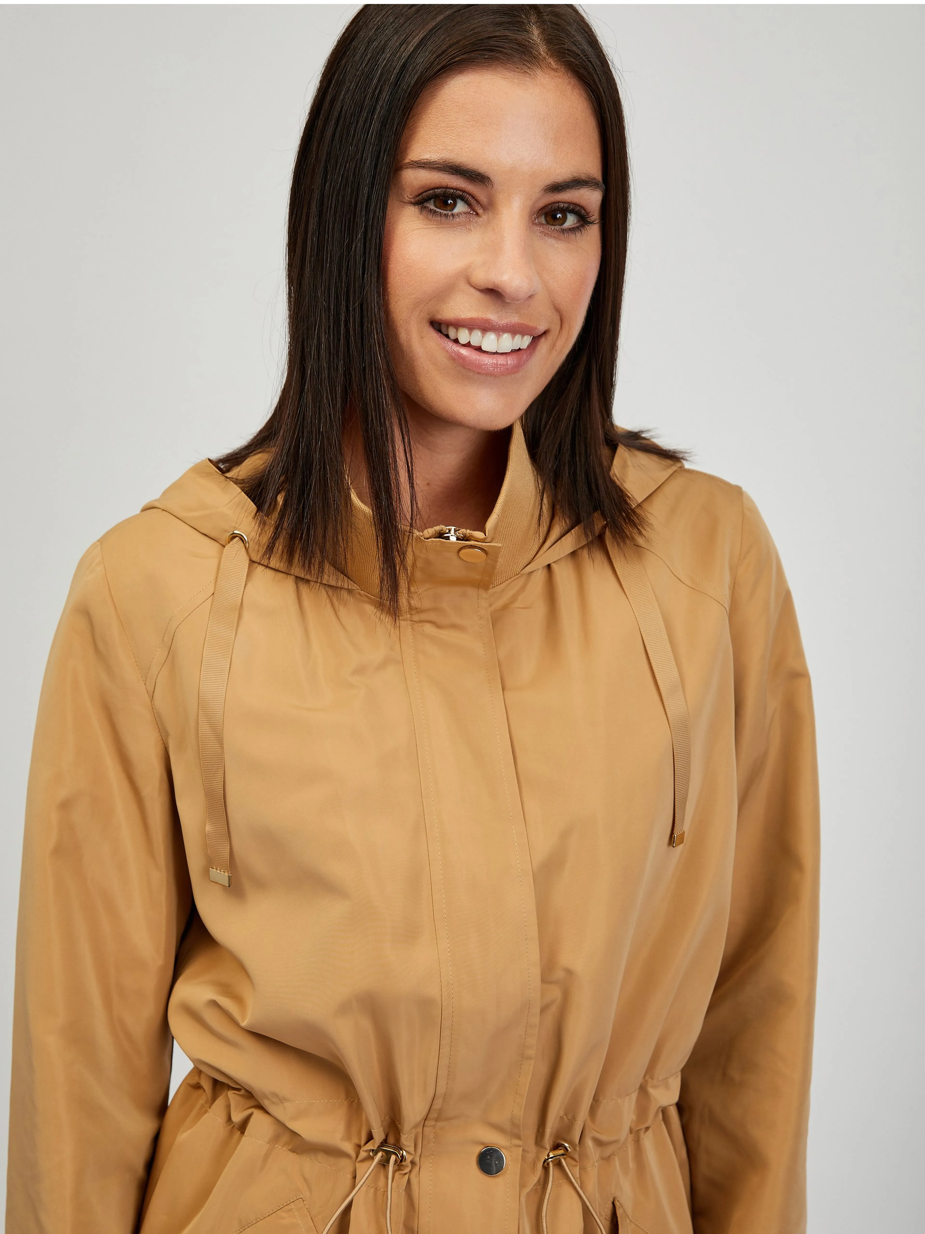 Hellbrauner Damenparka ORSAY