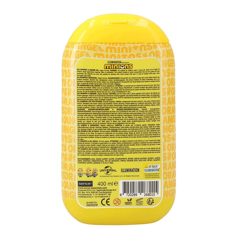 Shampoo & shower gel 400 l Minions