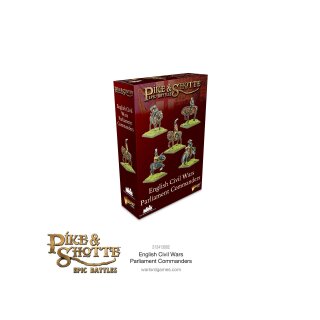 Pike & Shotte Epic Battles - English Civil Wars Parliament Commanders