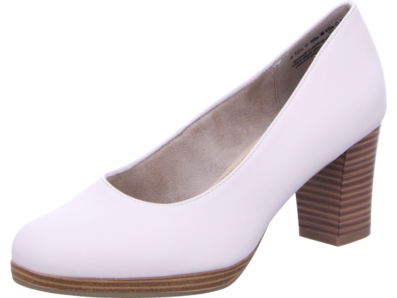 JANA Modische Pumps beige