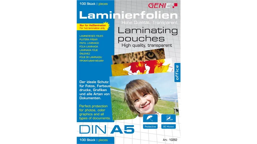 GENIE Laminierfolien DIN A5