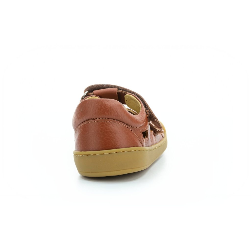 Crave Shellwood Cognac Barfußsandalen