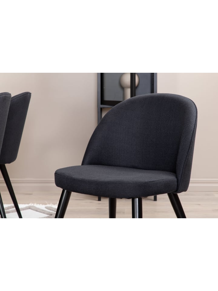 ebuy24 Essgruppe Piazza 22 (7-teilig) Schwarz 90 x 180 cm günstig kaufen onesize