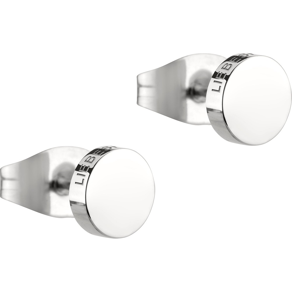 Liebeskind Boucles d'oreilles à fermoir à poussette Acier inoxydable Boucles d'oreilles