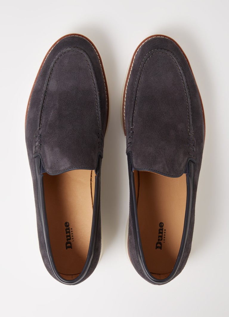 Dune London Barons -mokkanahkaiset slip-on-kengät