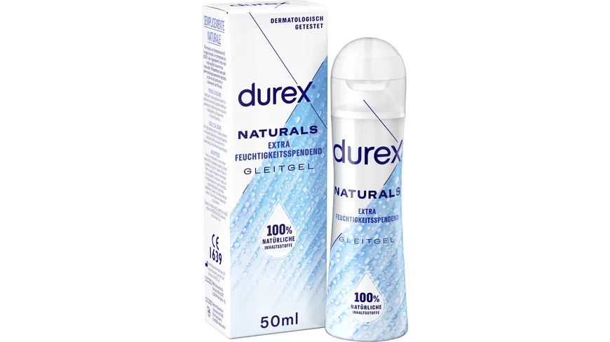 Durex Gleitgel Naturals Extra Feuchtigkeitsspendend