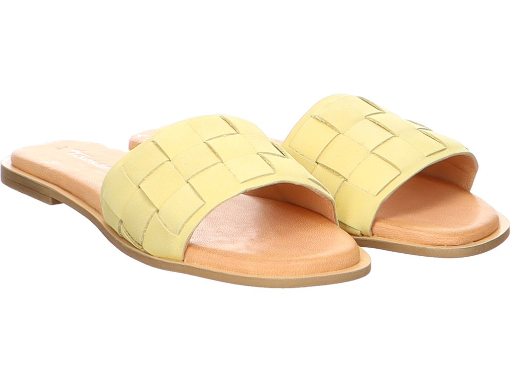 TAMARIS Klassische Sandalen gelb Da.-Pantolette