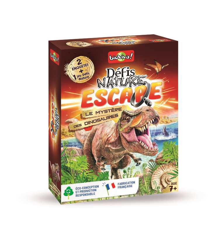 Défis nature escape - Le mystère des dinosaures Bioviva