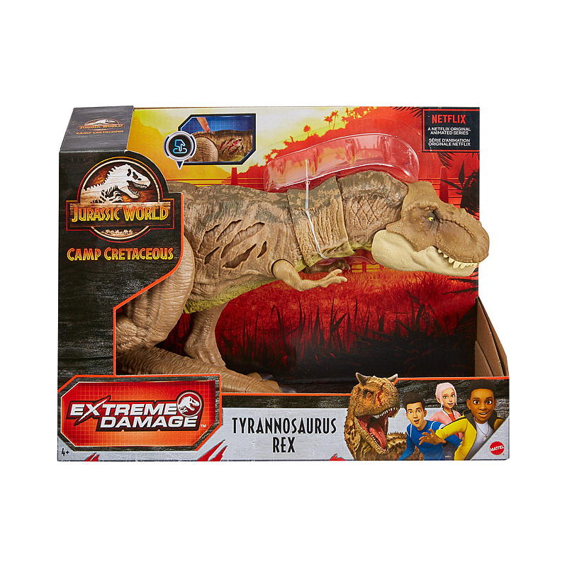 Tyrannosaurus rex Jurassic word extreme damage