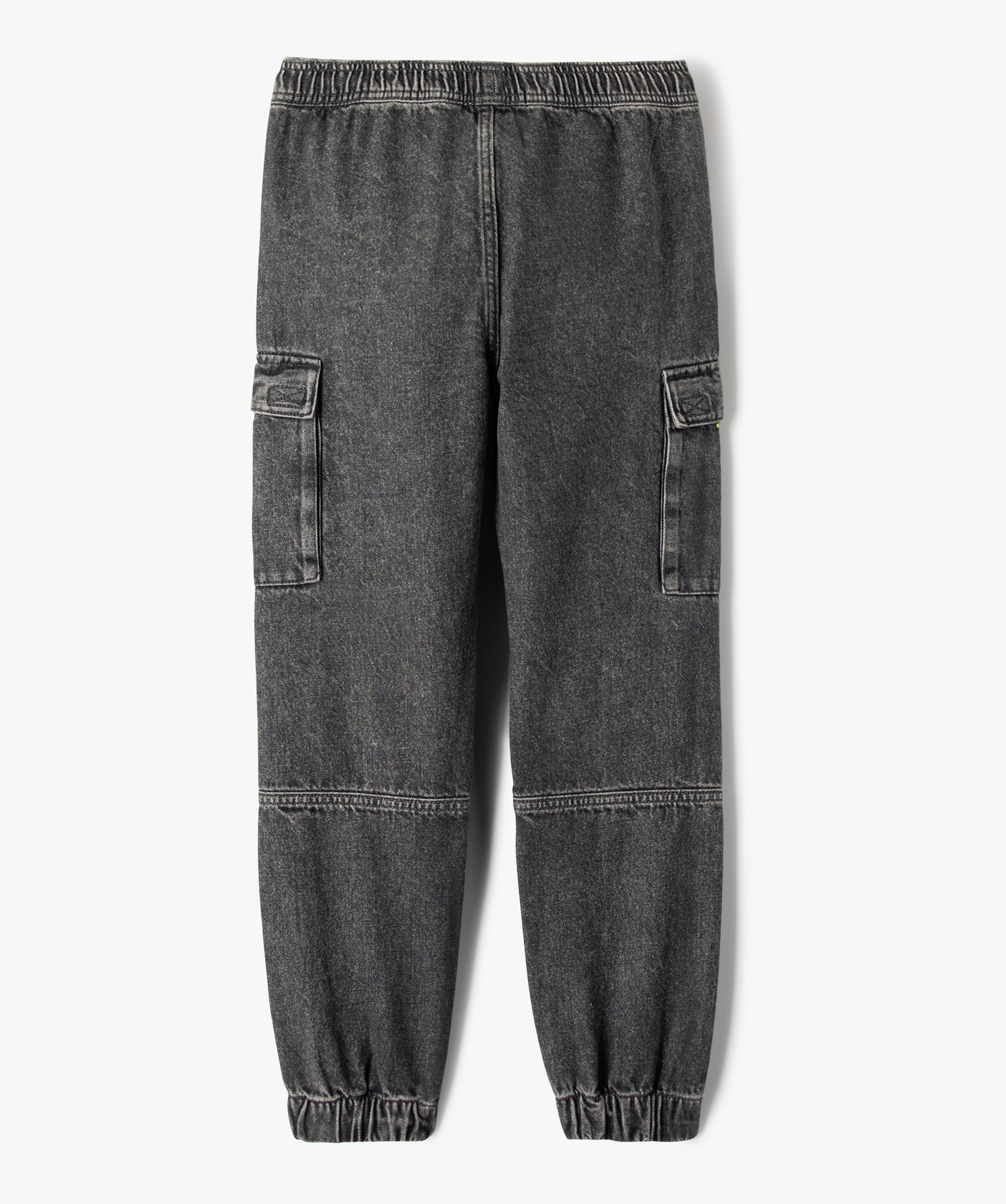 Jegging avec poches à rabat sur les cuisses Garçon gris | GEMO