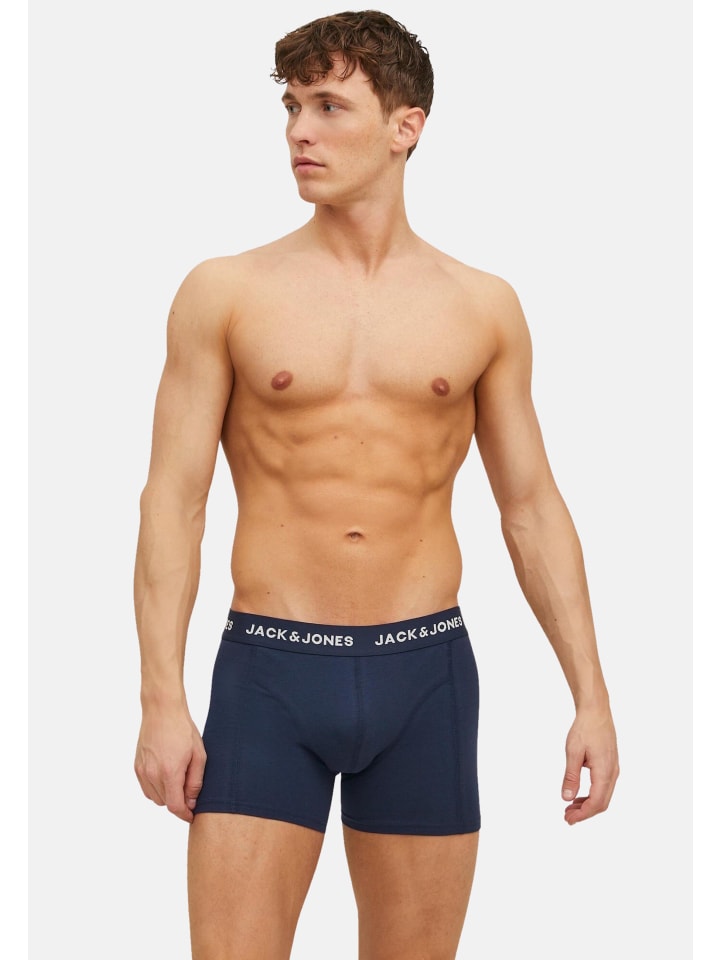 Jack & Jones Boxershorts 'ANTHONY' in Navy Blazer günstig kaufen