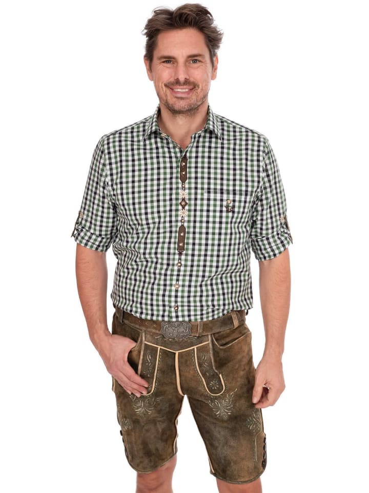MADDOX Lederhose HERMANN in braun günstig kaufen