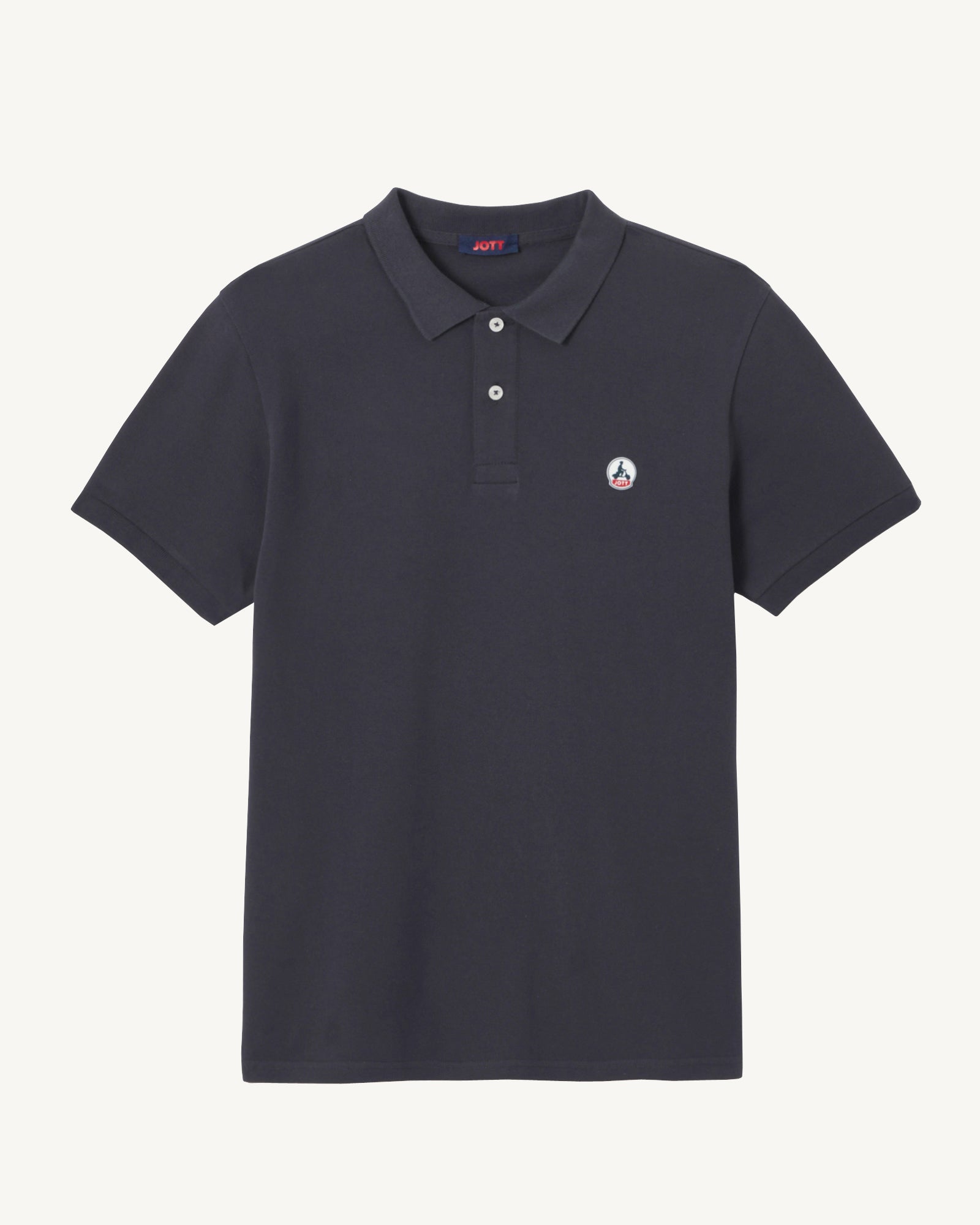 Polo homme en coton biologique Marine Marbella