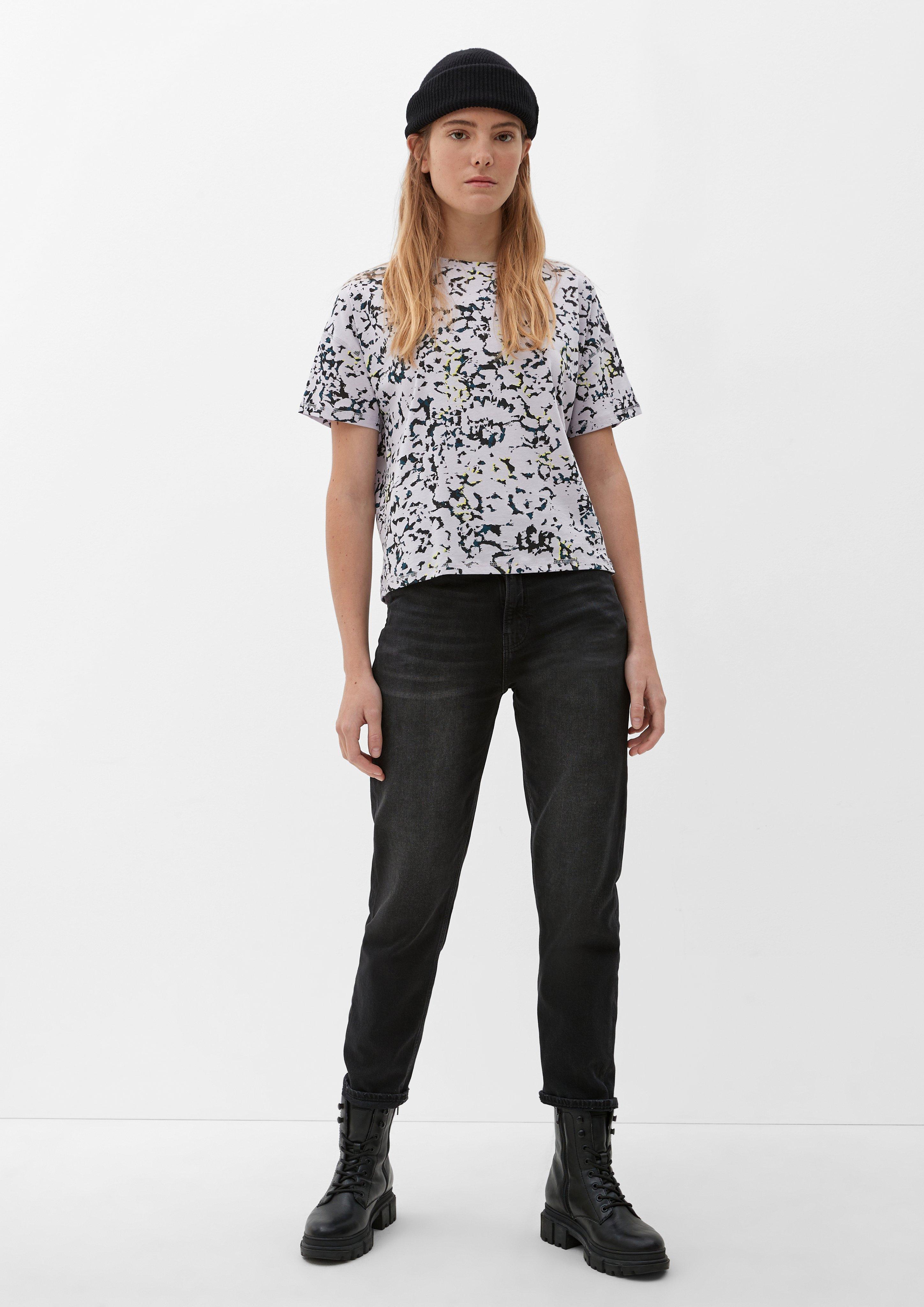 Boxy-Shirt mit Allover-Muster  2125988-69A0