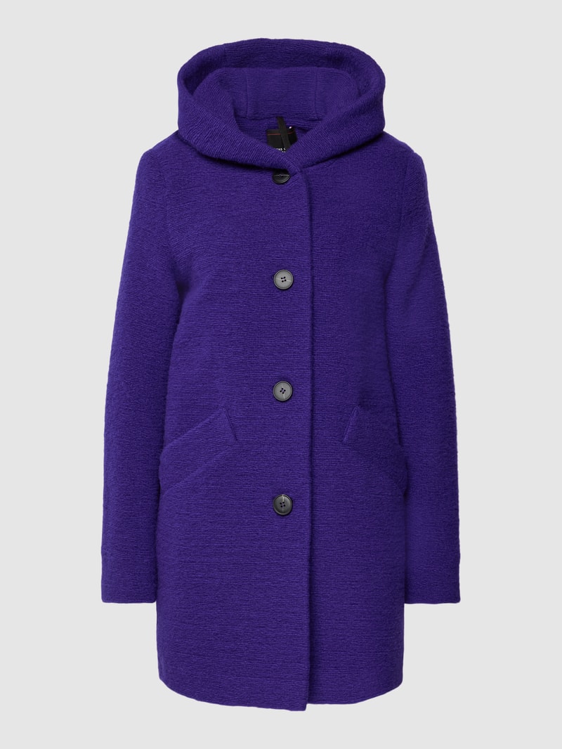 Jacke mit Knopfleiste in lila