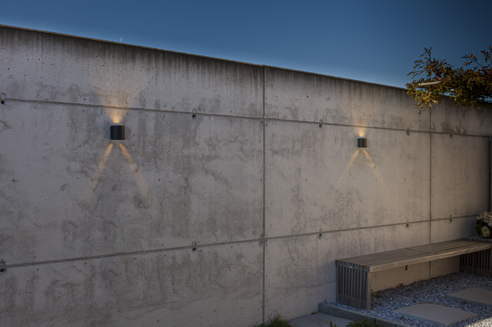 Außenwandleuchte Gemini Beams