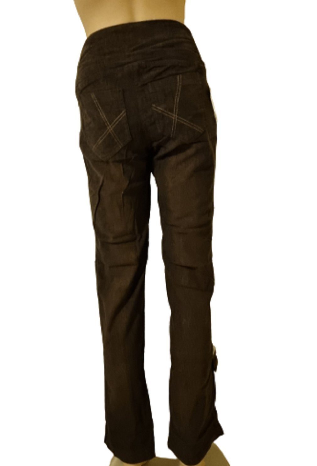 fischer collection Umstandshose ORA-22116 kakao (braun) Cordhose