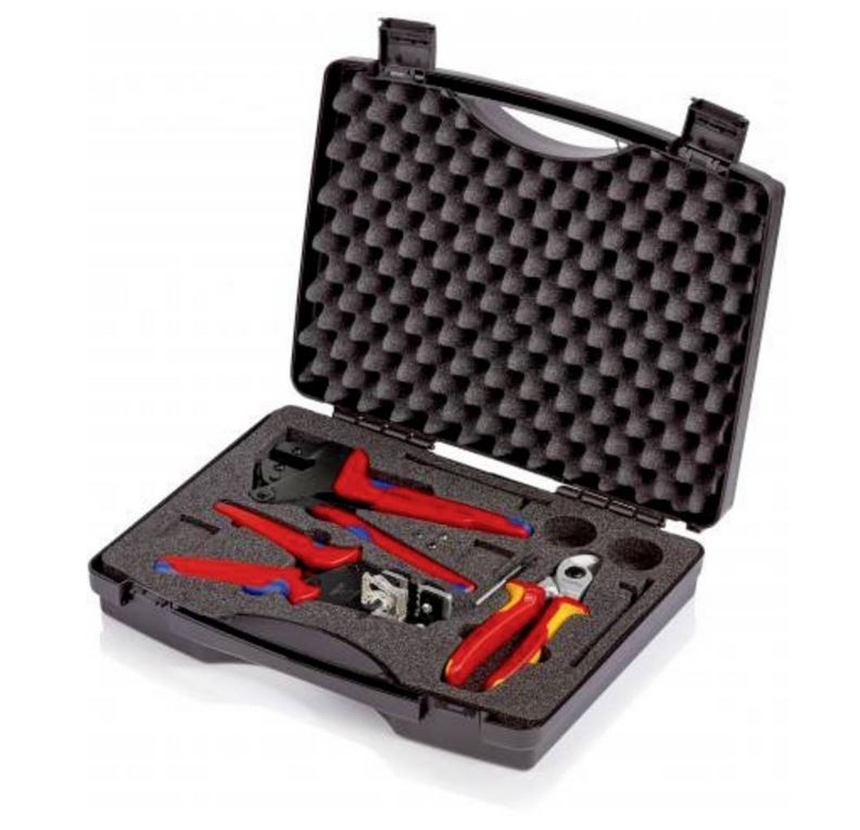 Valigetta Knipex 97 91 03 con attrezzi per impianti solari
