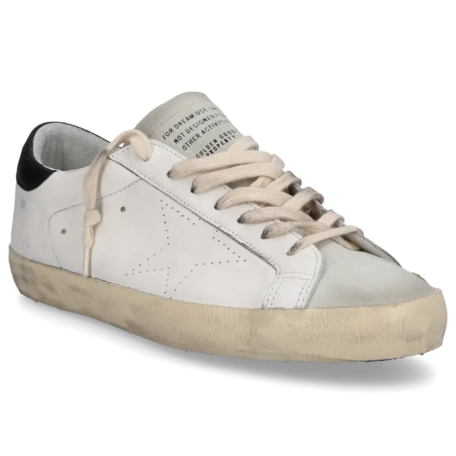 Golden Goose - Sneaker low SUPER-STAR Kalbsleder - weiß