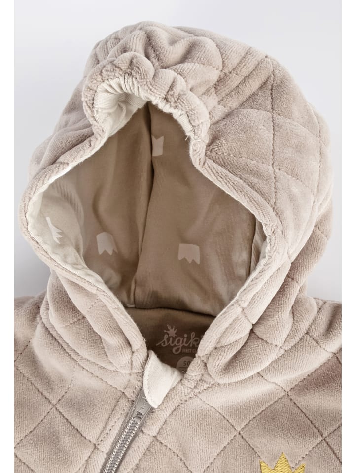 Sigikid Nickioverall wattiert Classic Baby in beige günstig kaufen