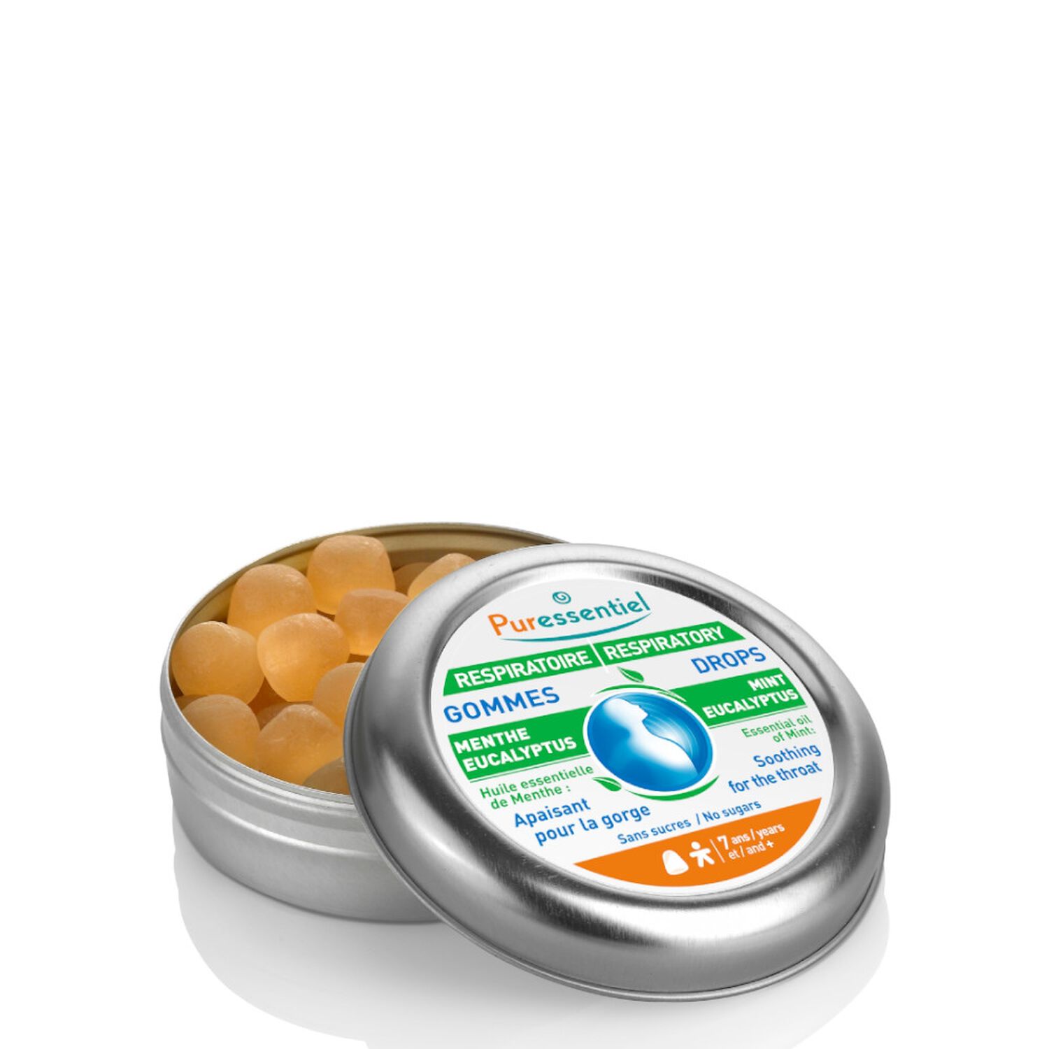 Puressentiel Respiratoire Gommes Menthe-Eucalyptus Respiratoire - 45 g