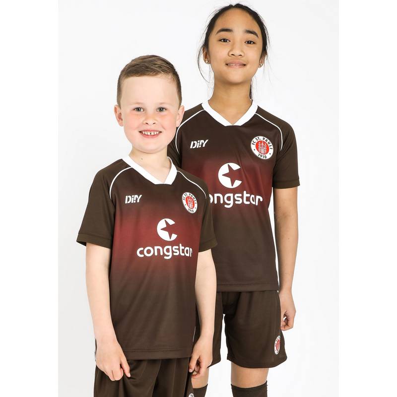 Di!Y FC St. Pauli 23-24 Heim Teamtrikot Kinder