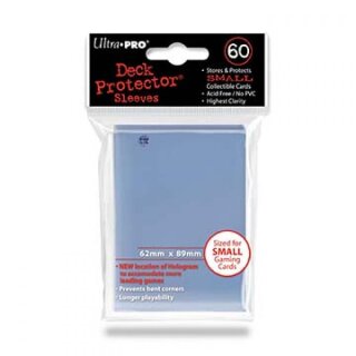 Ultra Pro Hüllen - small (transparent) - 60 Stück [62x89mm]