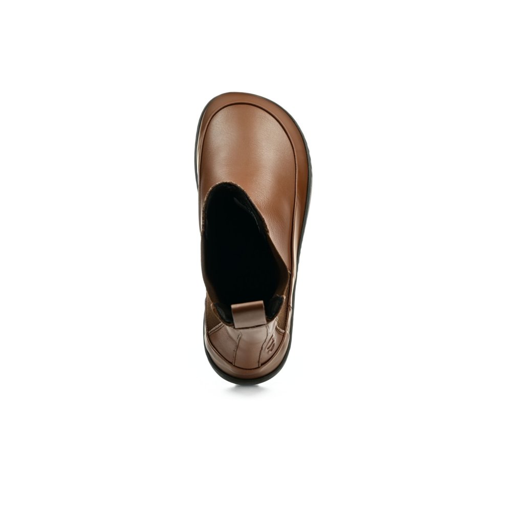 Shapen Victory Brown Chelsea Barfußschuhe