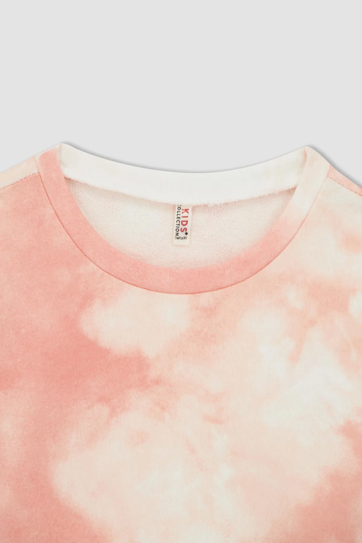 DeFacto  Crop-Sweatshirt für Mädchen mit Rundhalsausschnitt