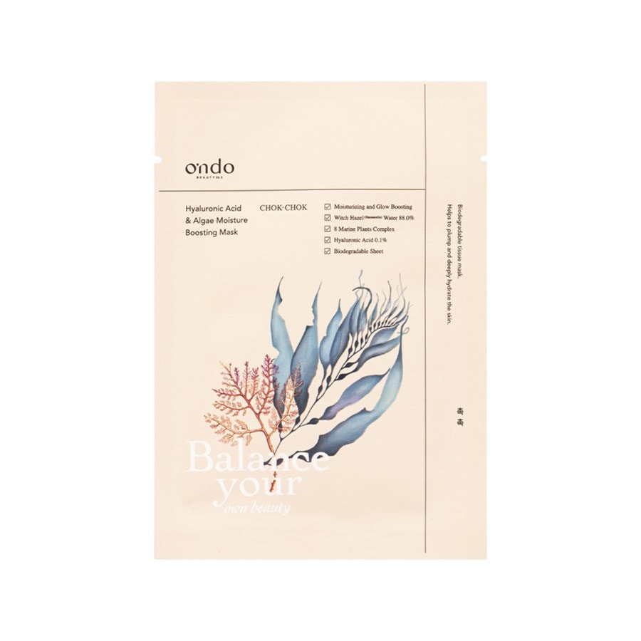 Hyaluronic Acid & Algae Moisture Boosting Mask