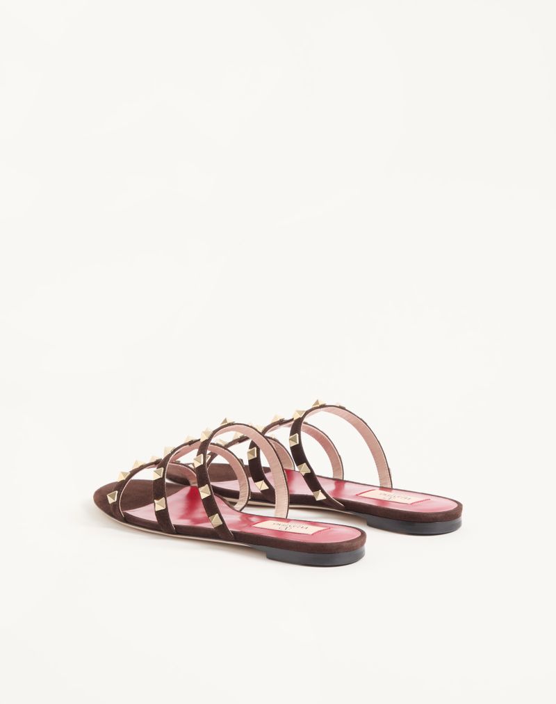 Slide Rockstud ruskindssandal 05mm