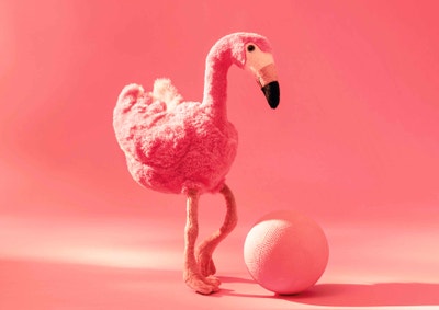 Jill Flamingo, 30 cm, rosa