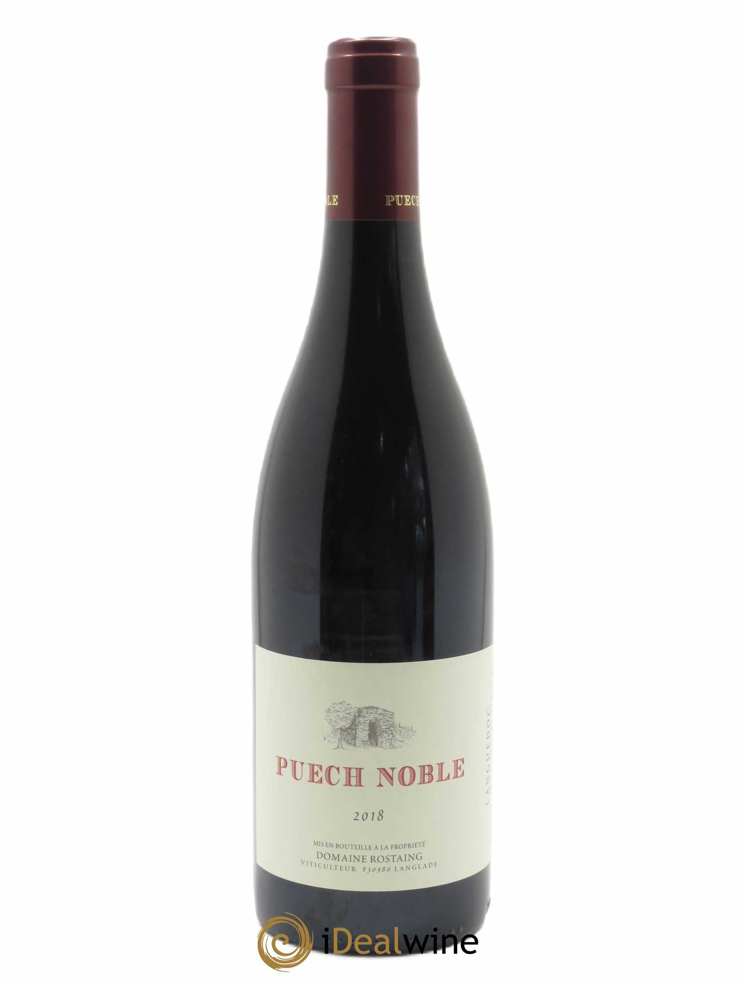 Coteaux du Languedoc Puech Noble René Rostaing  2018 - Lot de 1 Bouteille