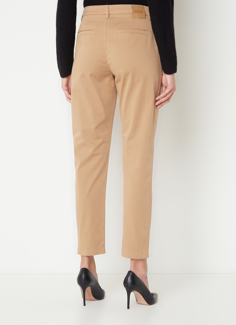 HUGO BOSS Tachini high waist slim fit chino with side pockets and stretch