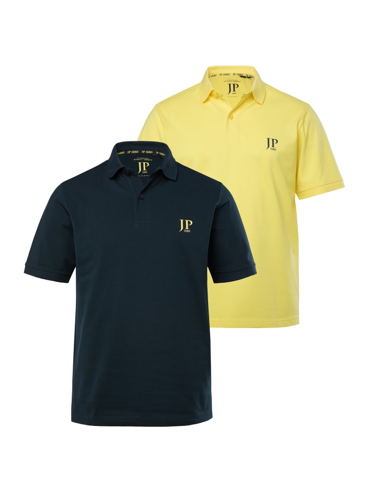 JP1880 Poloshirt in zitronengelb günstig kaufen
