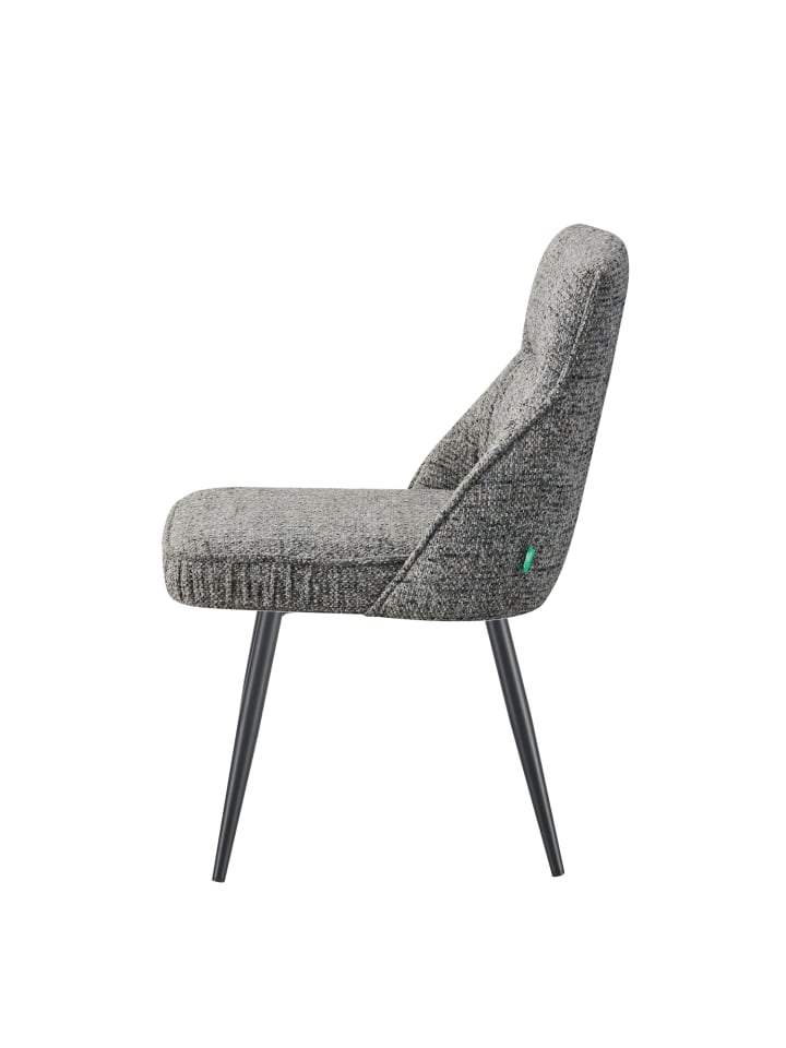 DUBI Möbel 2er-Set: Drehstuhl ALESSIA in Dunkelgrau - (B)49 x (H)83 x  (T)62 cm günstig kaufen onesize