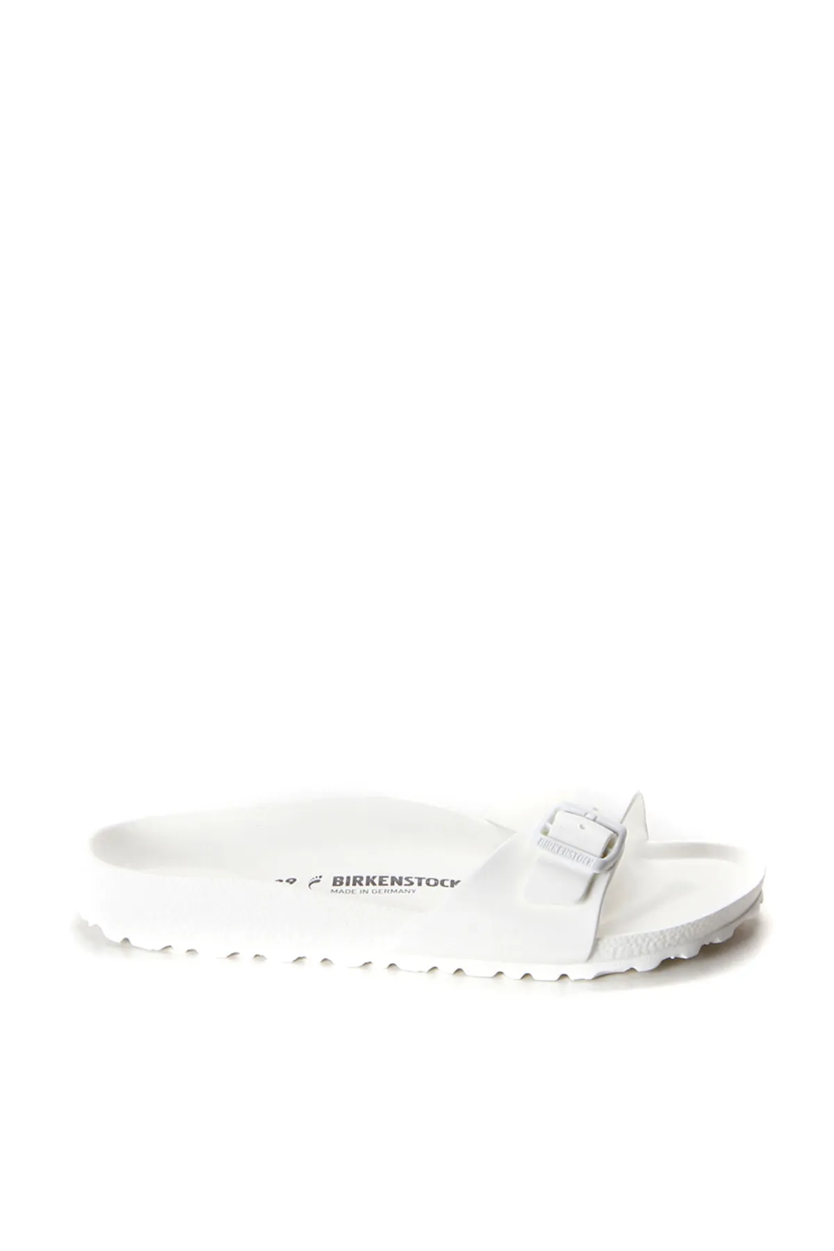 Birkenstock  Pantolette - Weiß - Flacher Absatz